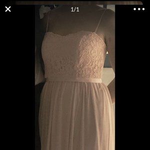 David's Bridal Bridesmaid Gown